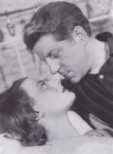 Jean Gabin et Michèle Morgan