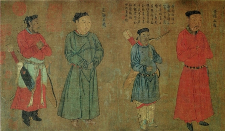 中兴四将图